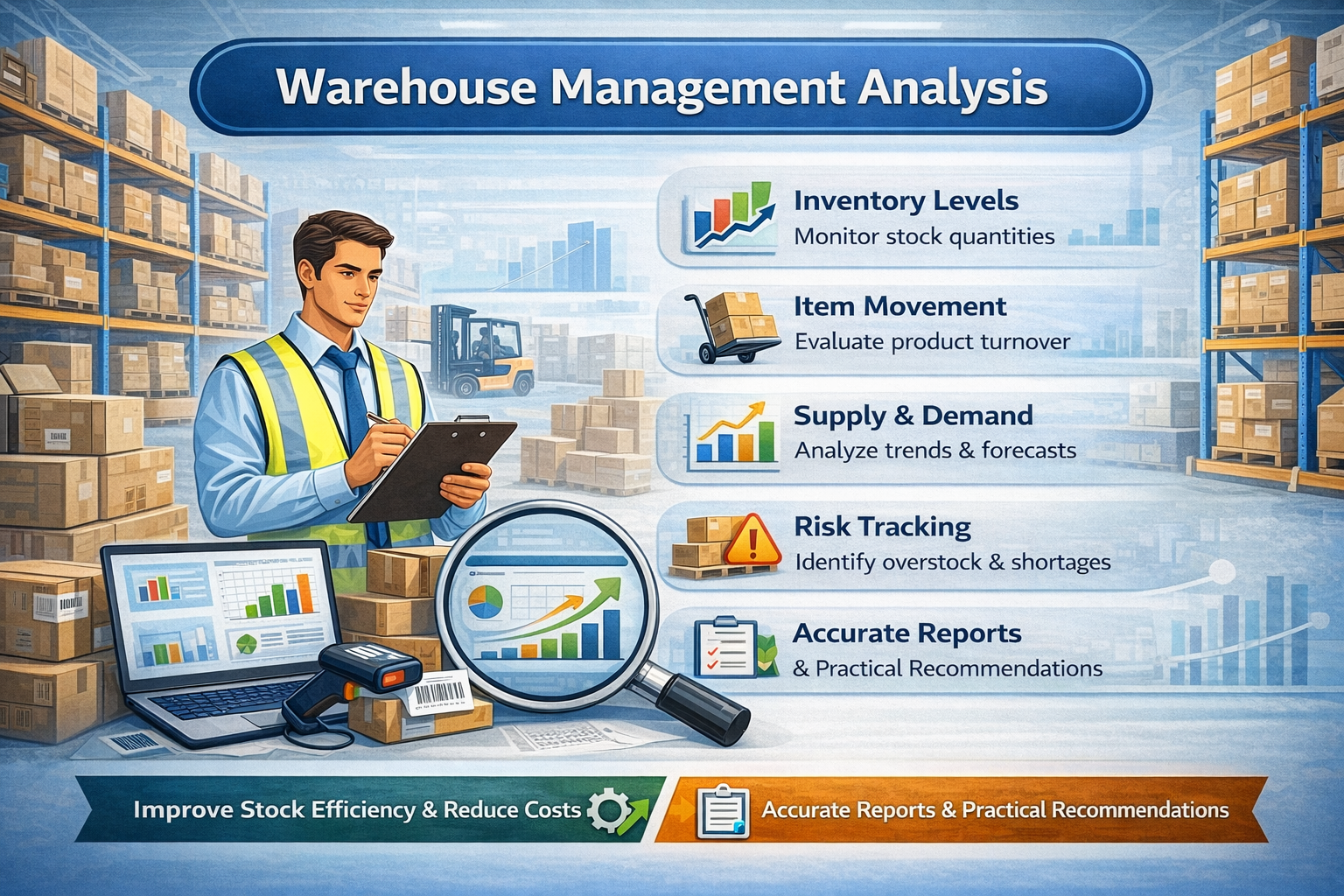 تحليل ادارة المخازن